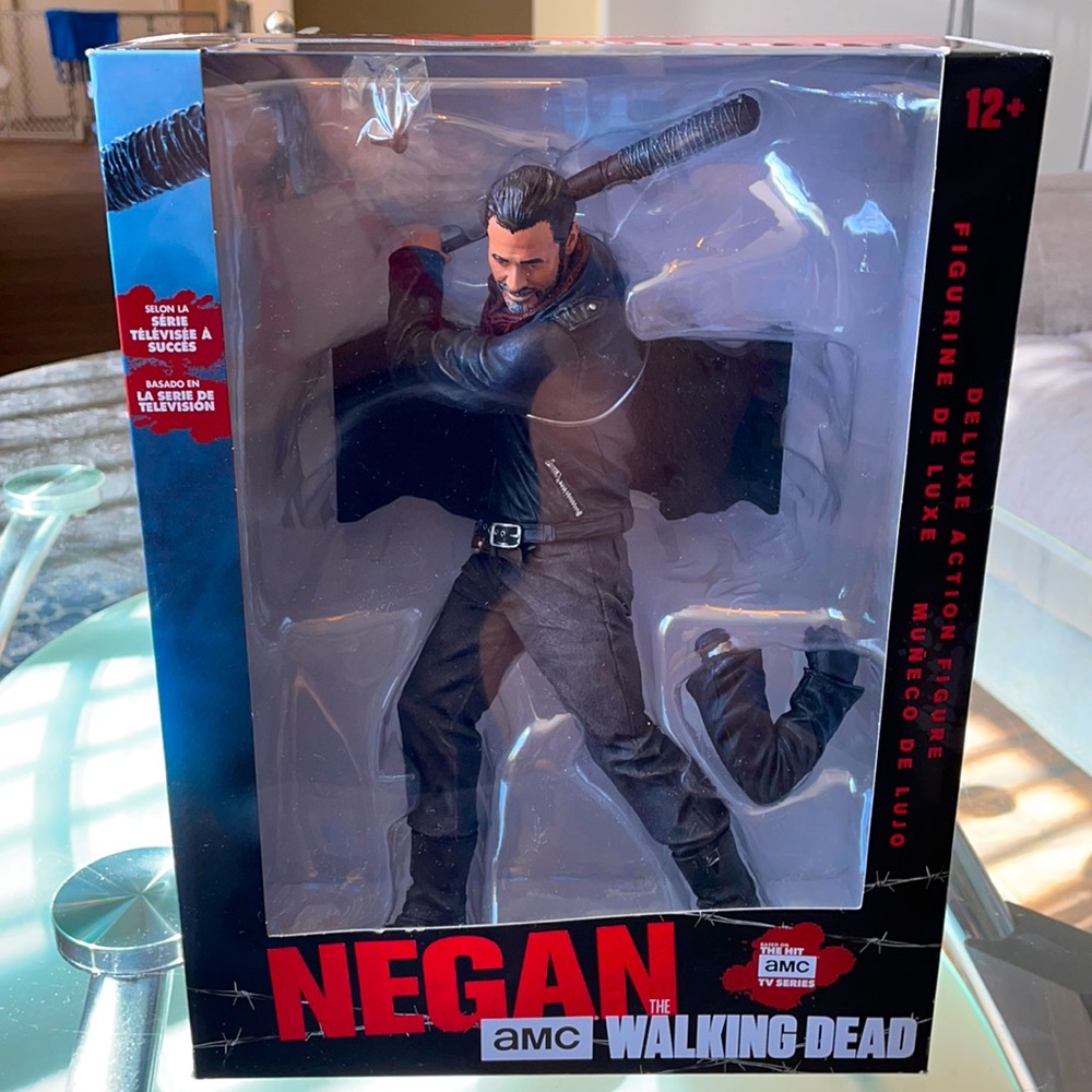 Negan with Lucille The Walking Dead McFarlane Toys